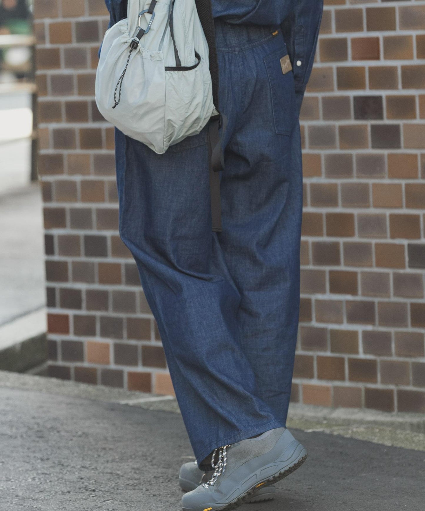 『聯名』Wrangler×EKAL 牛仔休閒寬鬆長褲