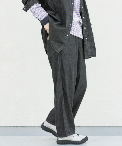『聯名』Wrangler×EKAL 牛仔休閒寬鬆長褲