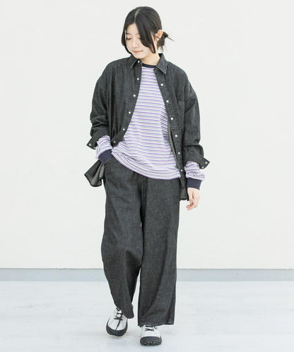 『聯名』Wrangler×EKAL 牛仔休閒寬鬆長褲