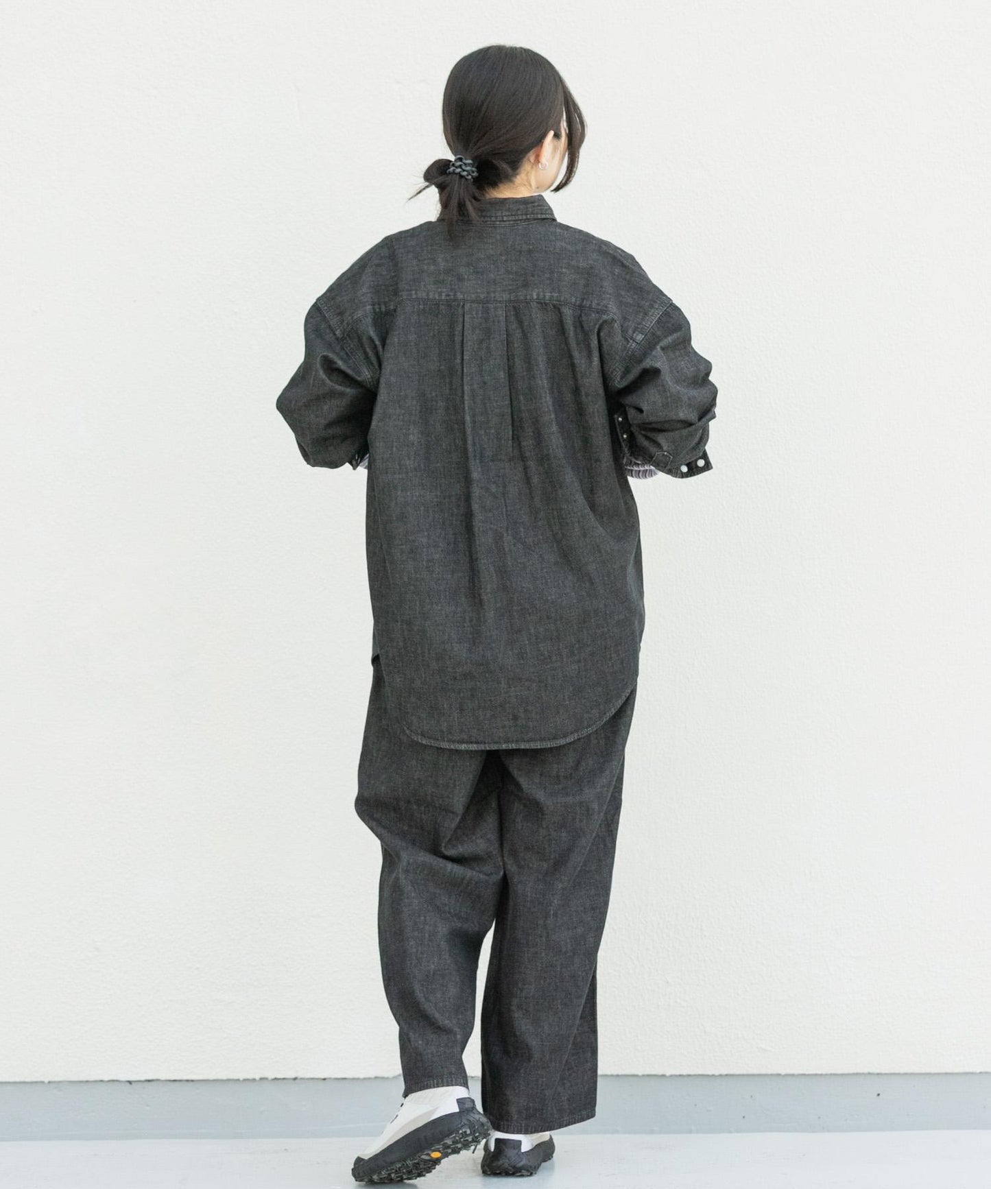 『聯名』Wrangler×EKAL 長袖牛仔工裝襯衫