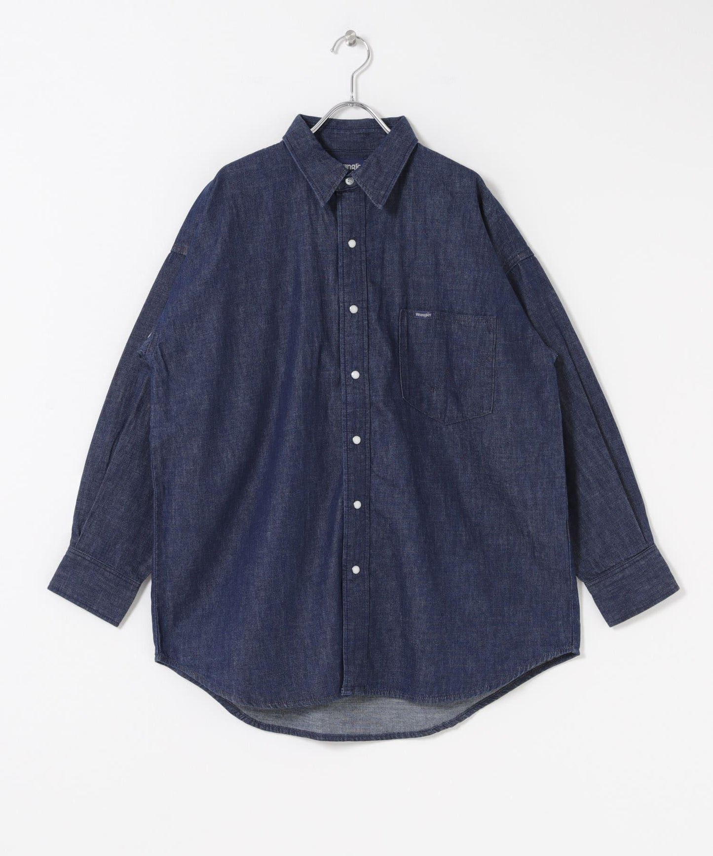 『聯名』Wrangler×EKAL 長袖牛仔工裝襯衫