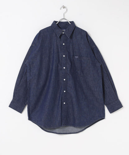『聯名』Wrangler×EKAL 長袖牛仔工裝襯衫
