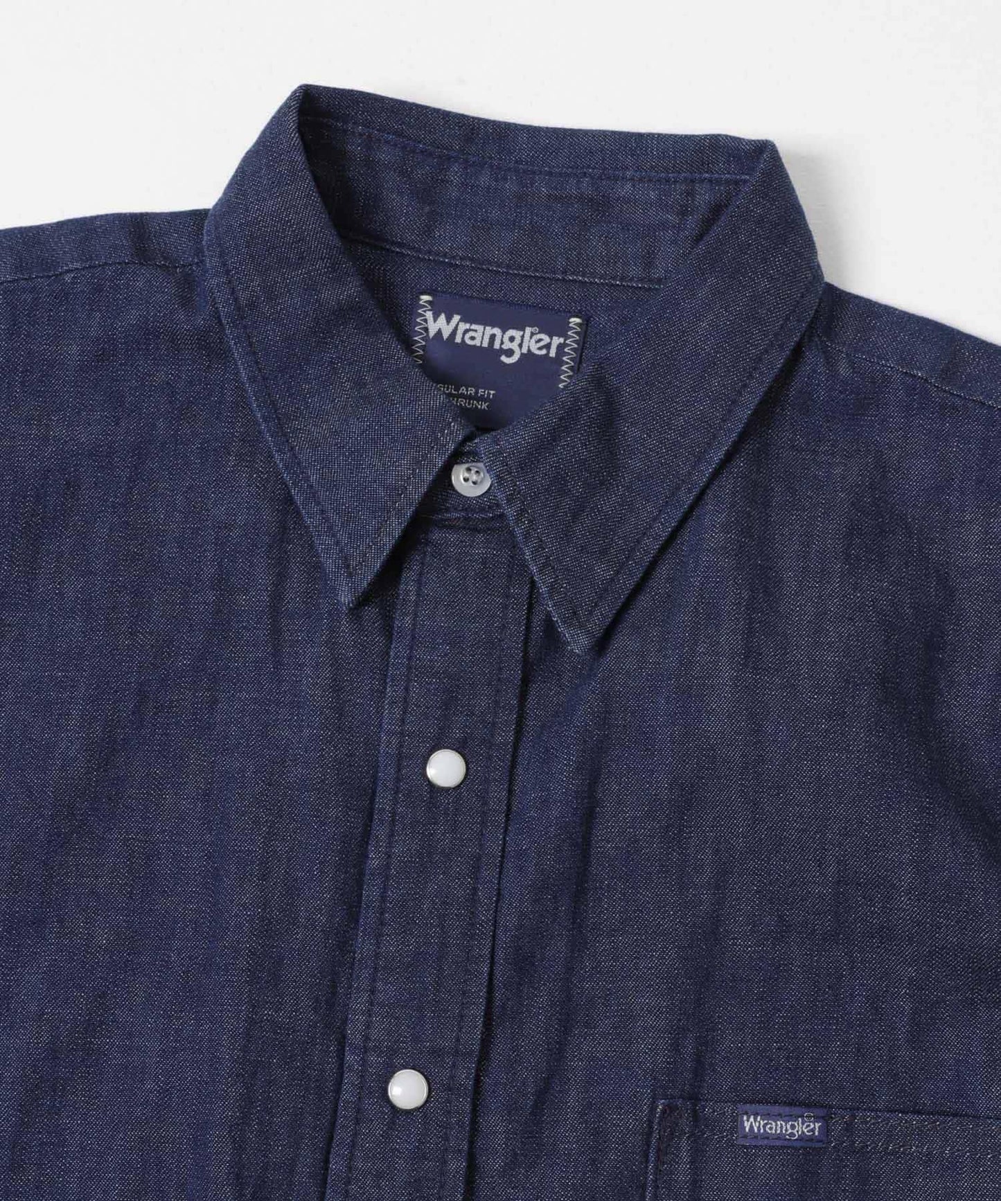 『聯名』Wrangler×EKAL 長袖牛仔工裝襯衫