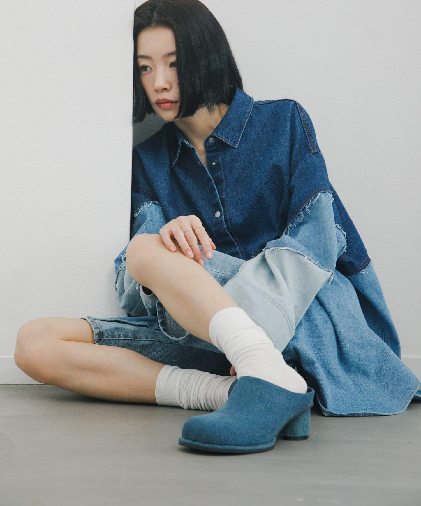 厚底拖鞋