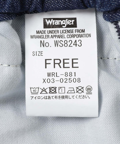 『聯名』Wrangler×EKAL 牛仔休閒寬鬆長褲