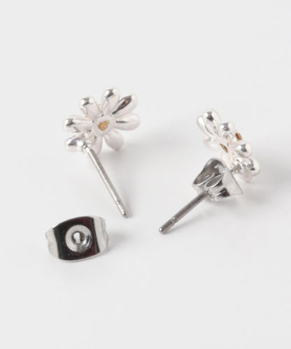 迷你花朵耳環