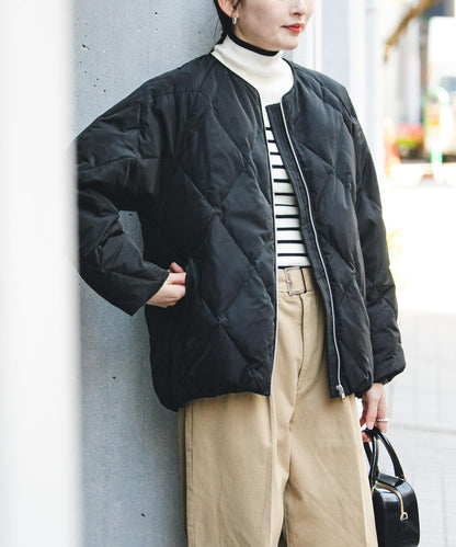 繭型絎縫羽絨服