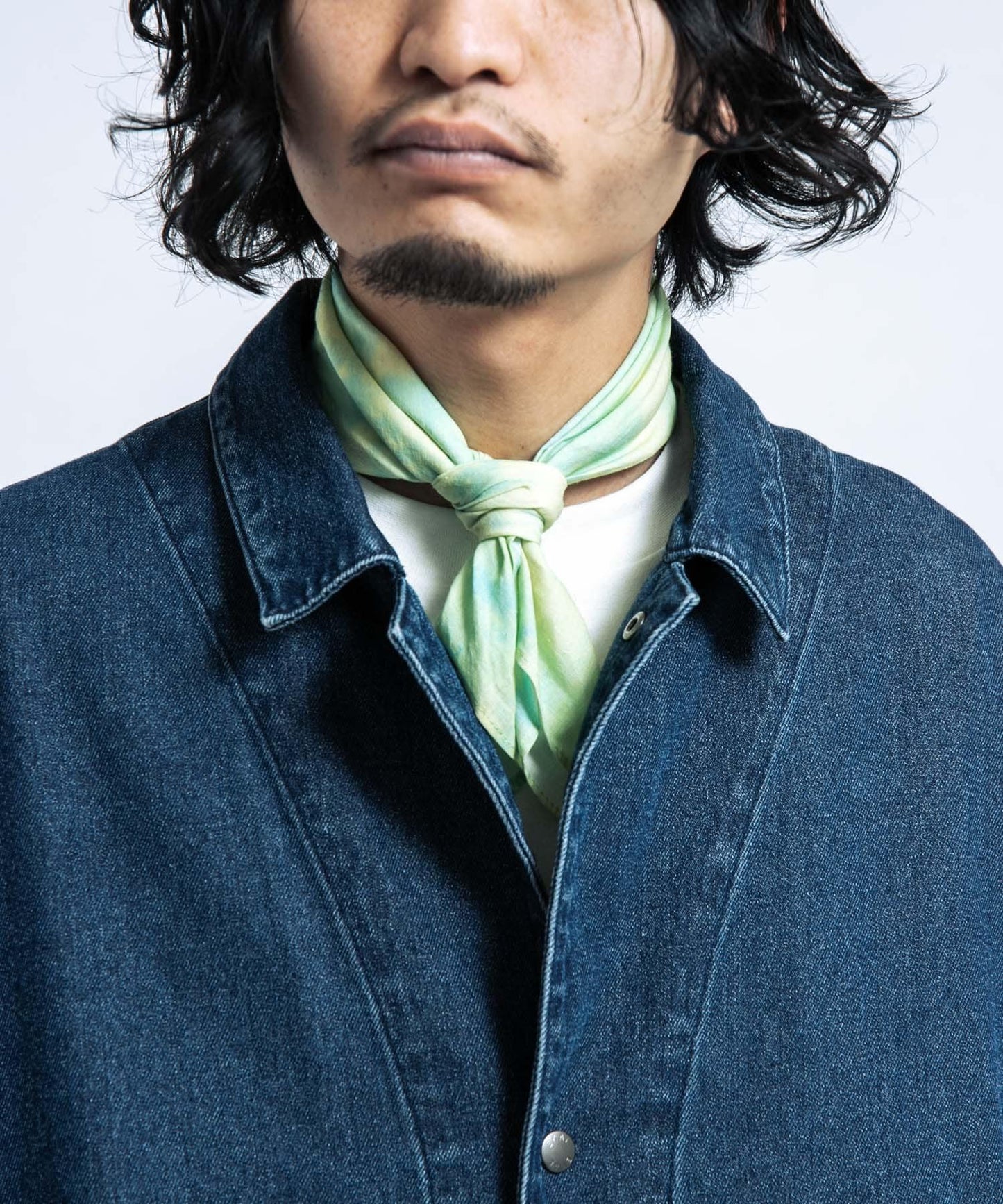 大理石紋頭巾
