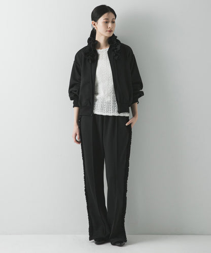 『聯名』crinkle crinkle crinkle×URBAN RESEARCH荷葉邊運動長褲