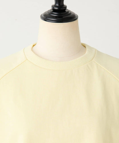 棉質下襬泡泡袖套頭衫