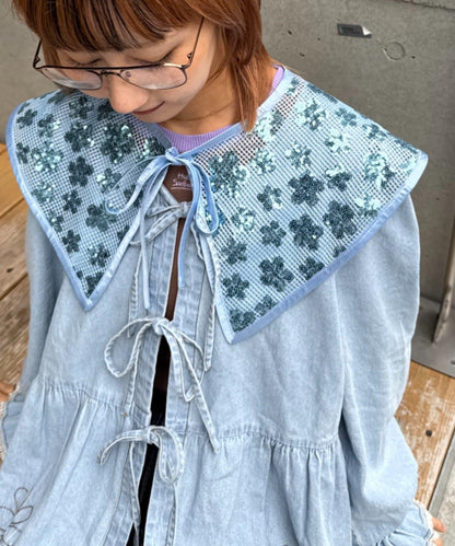 【CIAOPANIC TYPY】H.S亮片裝飾領