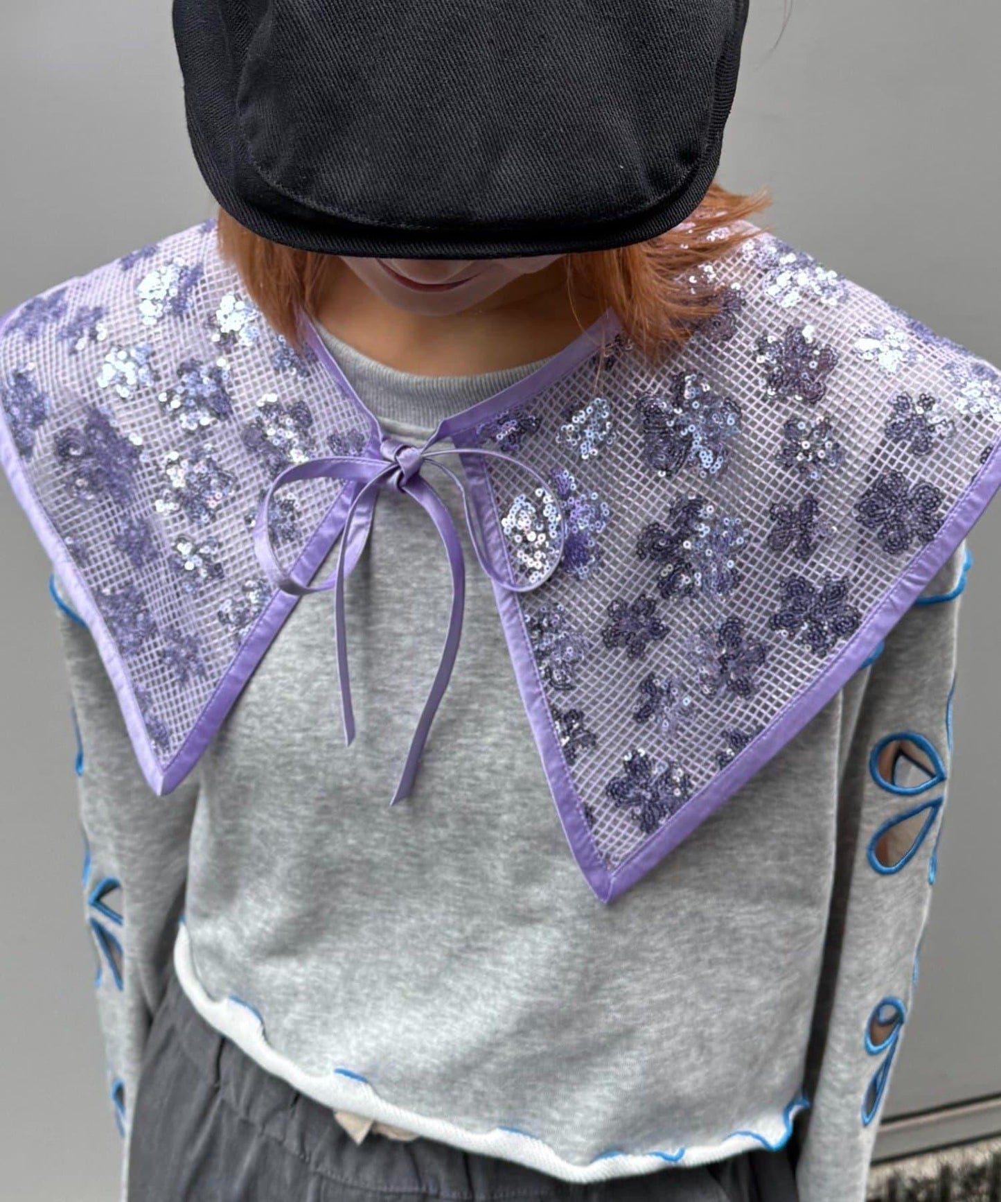 【CIAOPANIC TYPY】H.S亮片裝飾領