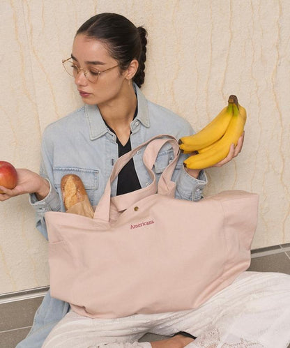 Americana× Firsthand 聯名刺繡TOTE BAG L LOGO刺繡 托特包 L碼
