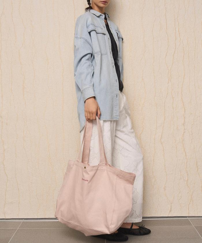 Americana× Firsthand 聯名刺繡TOTE BAG L LOGO刺繡 托特包 L碼