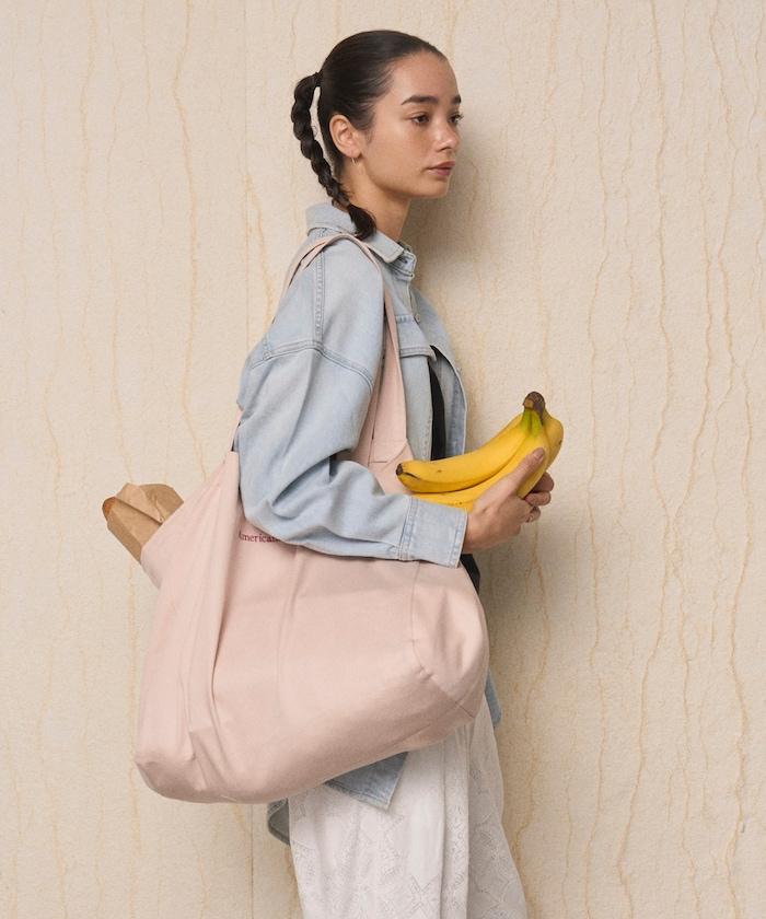 Americana× Firsthand 聯名刺繡TOTE BAG L LOGO刺繡 托特包 L碼