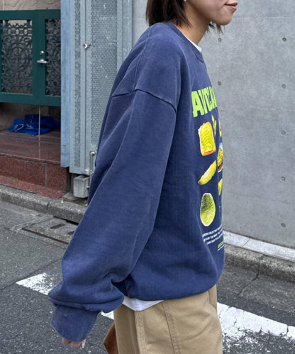 【SOUNDS GOOOOD】蔬菜印花粉末加工衛衣