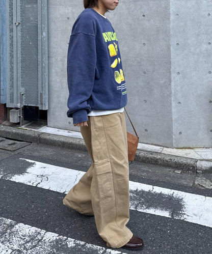 【SOUNDS GOOOOD】蔬菜印花粉末加工衛衣