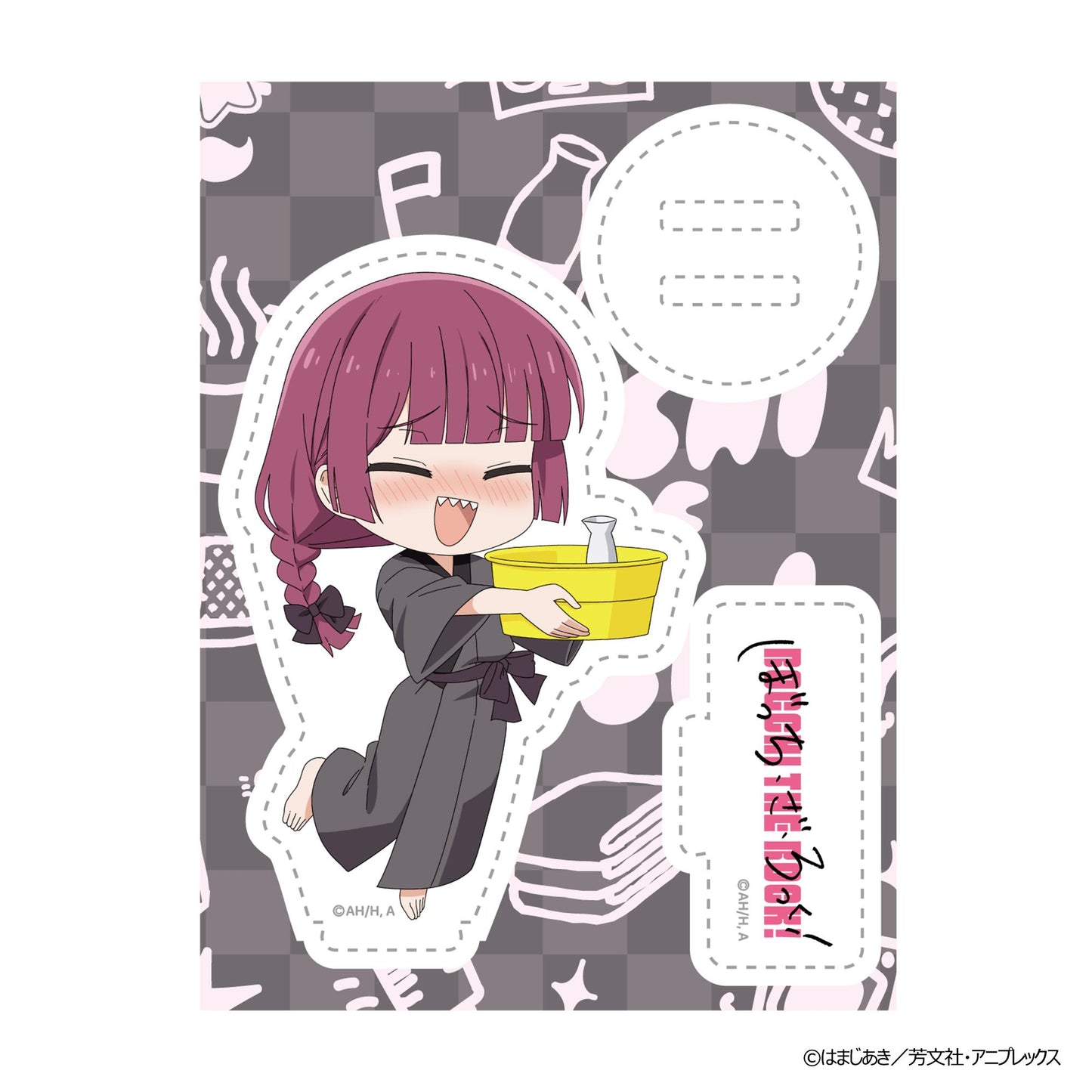 《孤獨搖滾!》浴衣溫泉系列 隨機迷你亞克力立牌（共8款）【BOX／8個裝】