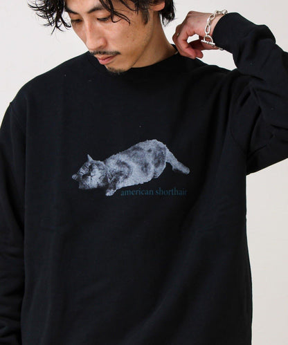 【MY PET】圓領印花衛衣