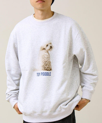 【MY PET】圓領印花衛衣