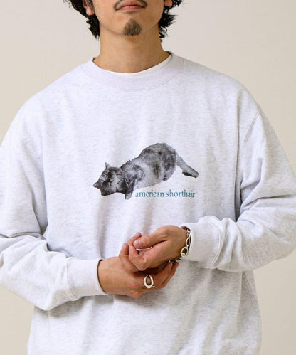 【MY PET】圓領印花衛衣