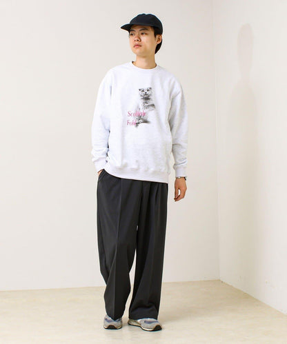 【MY PET】圓領印花衛衣