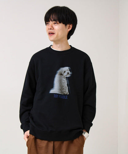 【MY PET】圓領印花衛衣