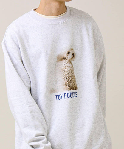 【MY PET】圓領印花衛衣