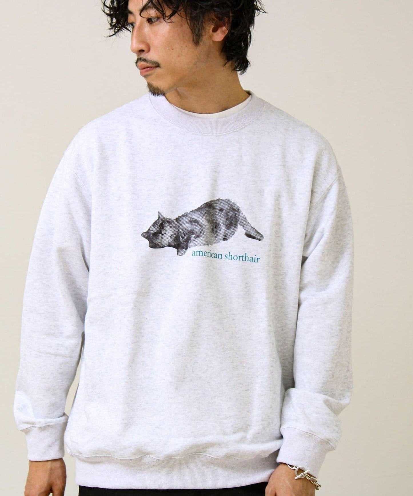 【MY PET】圓領印花衛衣