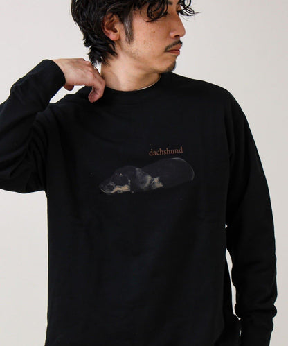 【MY PET】圓領印花衛衣