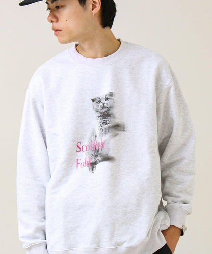 【MY PET】圓領印花衛衣