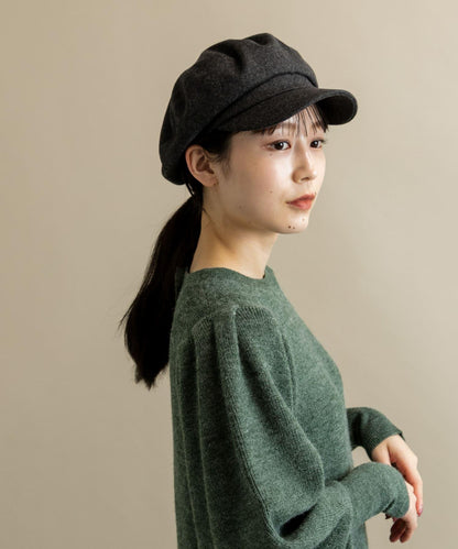 羊毛鴨舌帽
