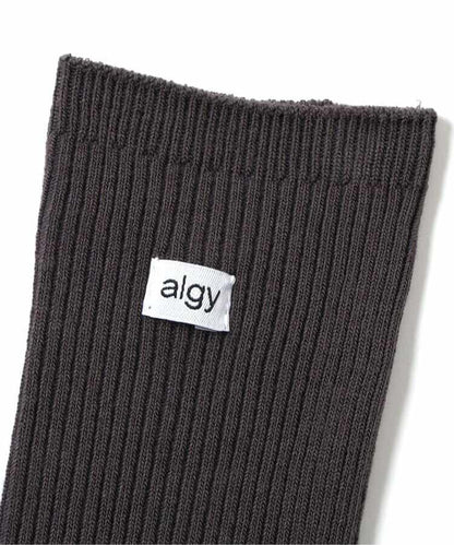 algy字母高筒襪