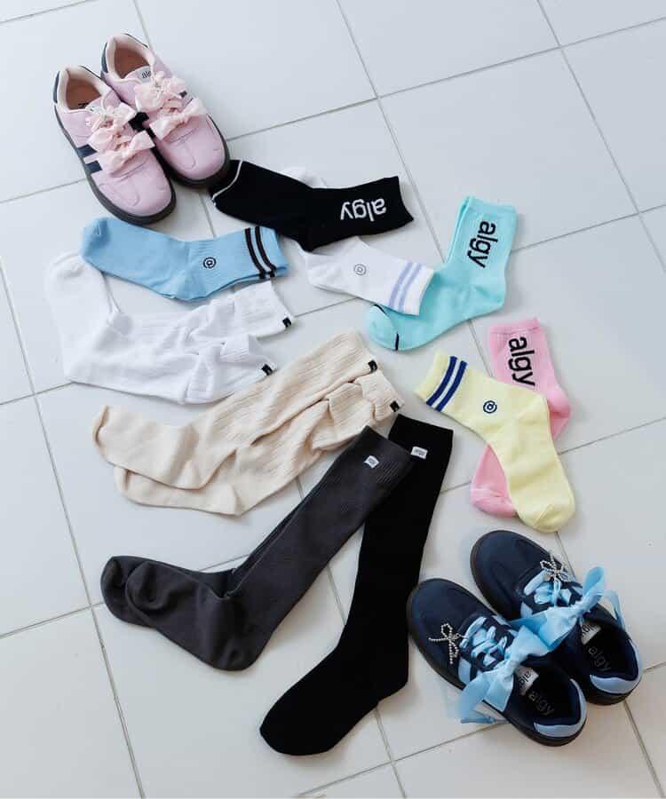 雙條紋船襪