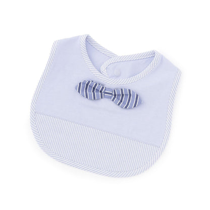 蝴蝶結設計 嬰童圍兜（日本製造）