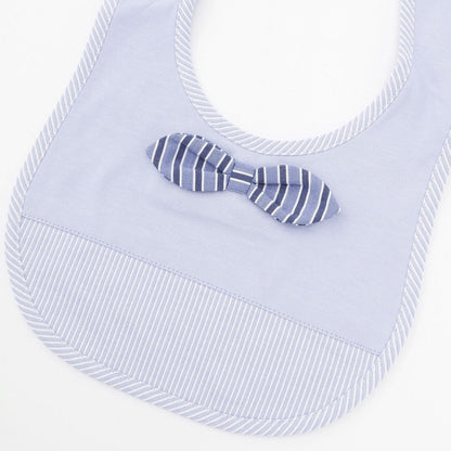 蝴蝶結設計 嬰童圍兜（日本製造）