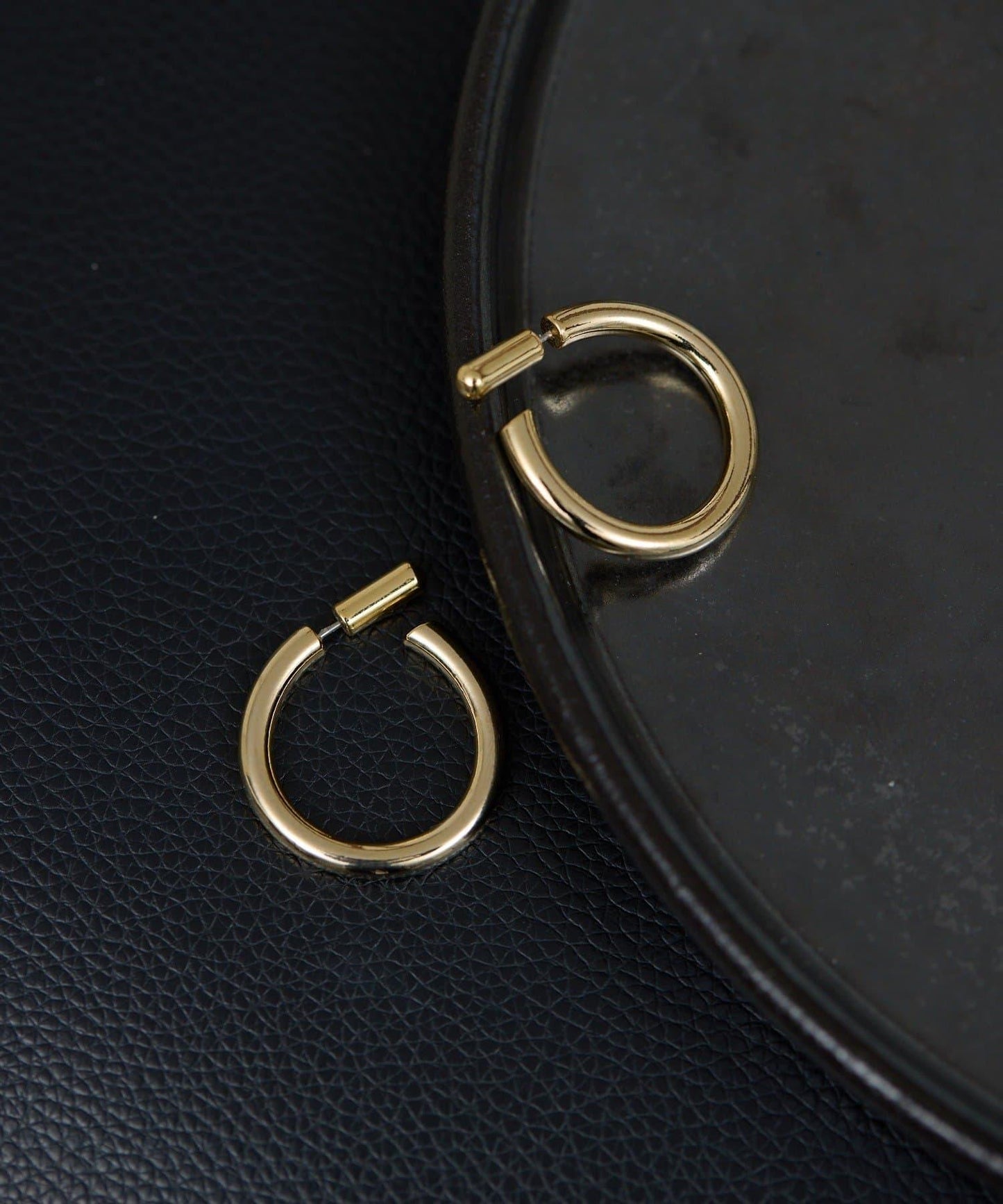 金屬耳扣圓環耳環