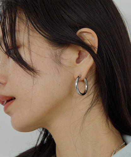 金屬耳扣圓環耳環