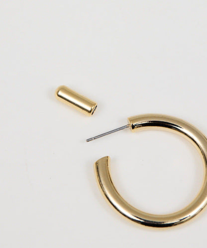 金屬耳扣圓環耳環