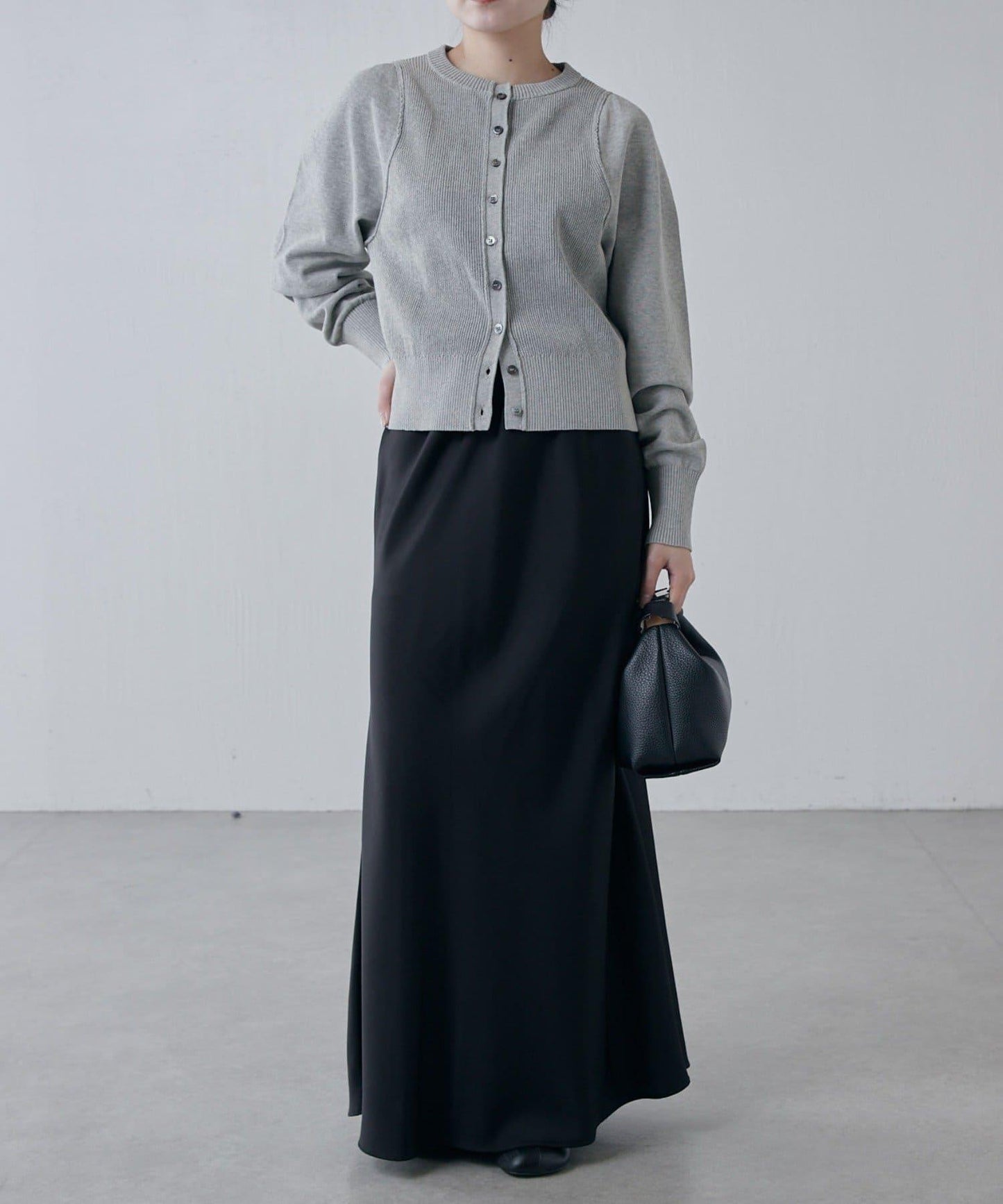 棉質合身針織開衫