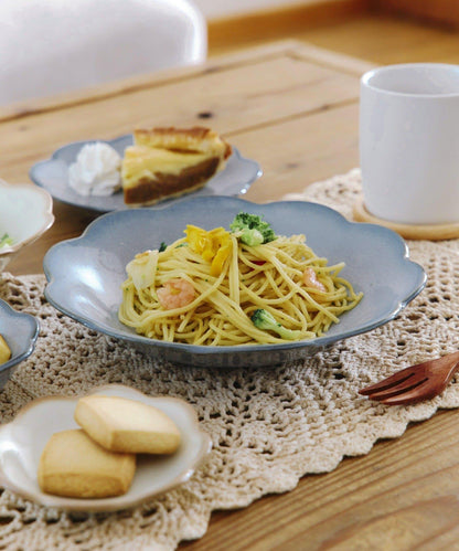 花卉圖案 深盤 21.5cm