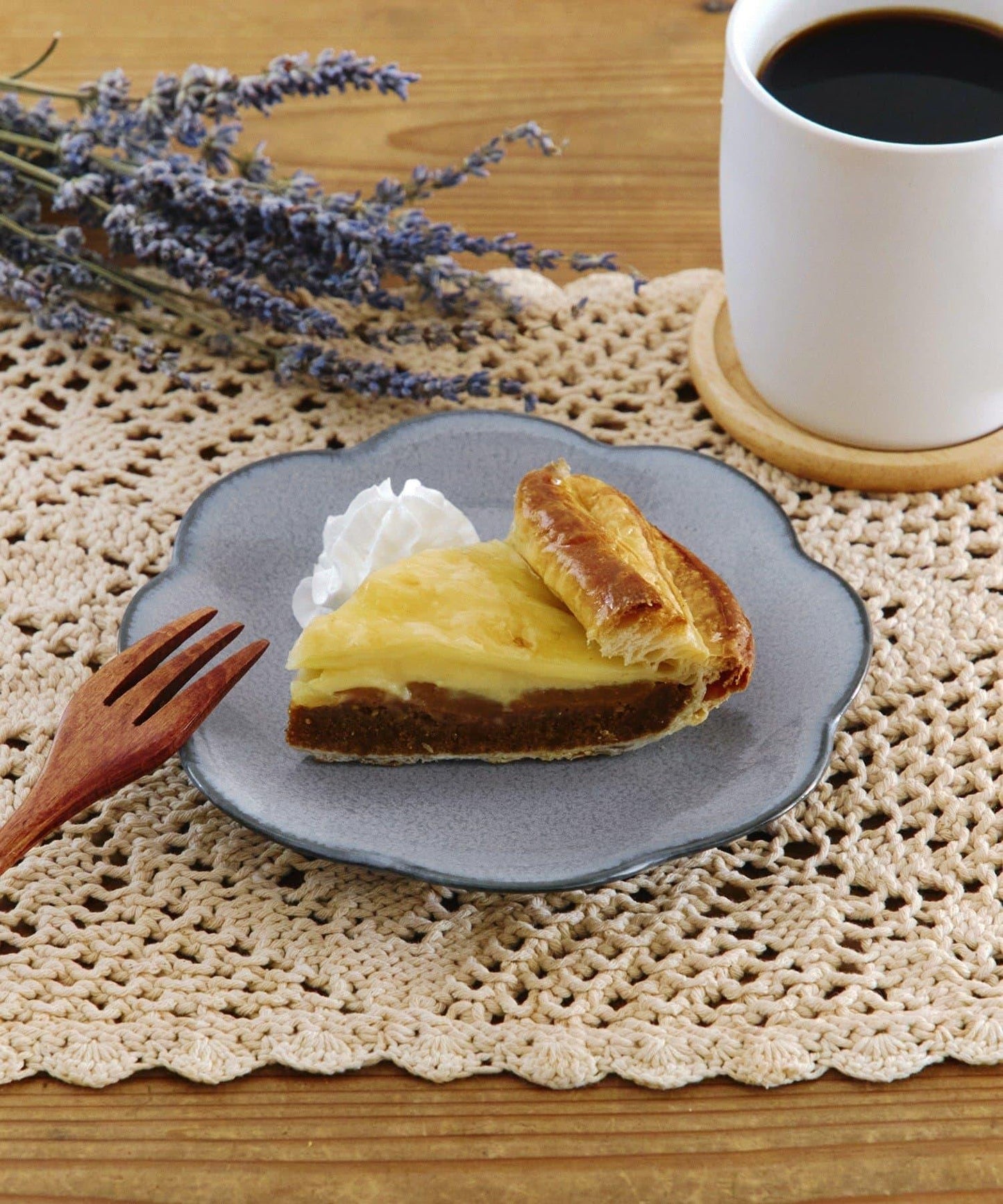 花朵圖案 蛋糕盤 16.5cm