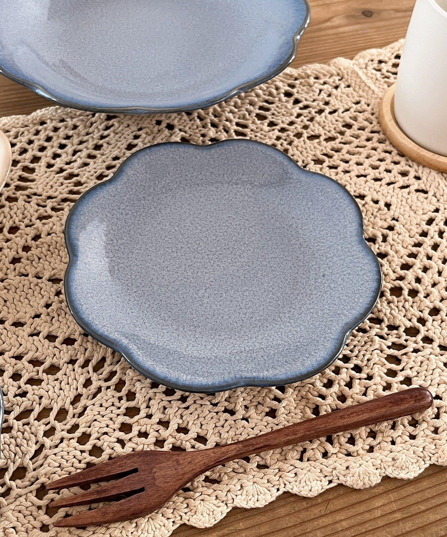 花朵圖案 蛋糕盤 16.5cm