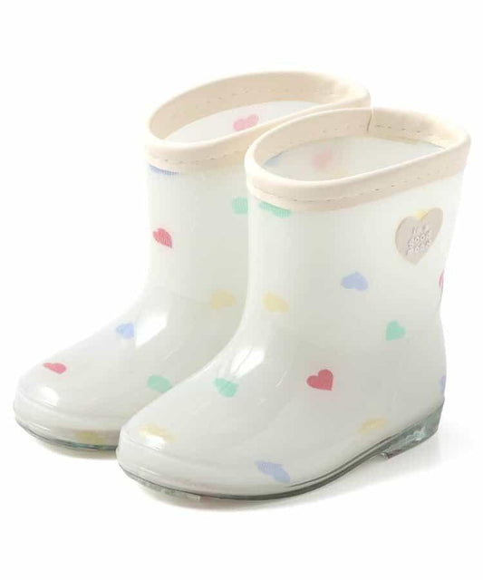 花、愛心、櫻桃、恐龍圖案雨靴
