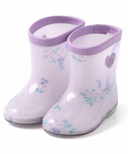 花、愛心、櫻桃、恐龍圖案雨靴