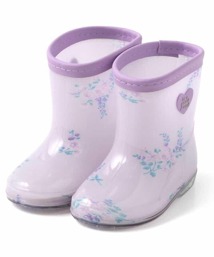 花、愛心、櫻桃、恐龍圖案雨靴
