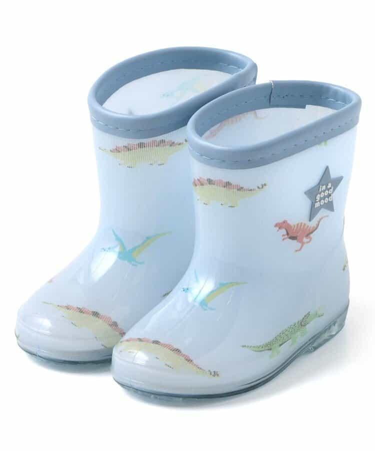 花、愛心、櫻桃、恐龍圖案雨靴