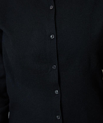 圍巾套裝 圓領 針織開衫