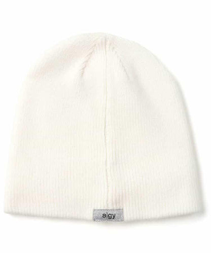 金屬蝴蝶結裝飾 針織帽