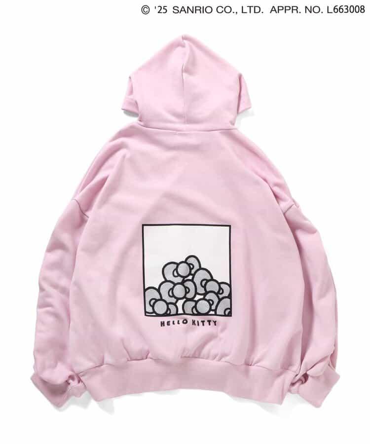 Hello Kitty（凱蒂貓） 寬鬆連帽衛衣